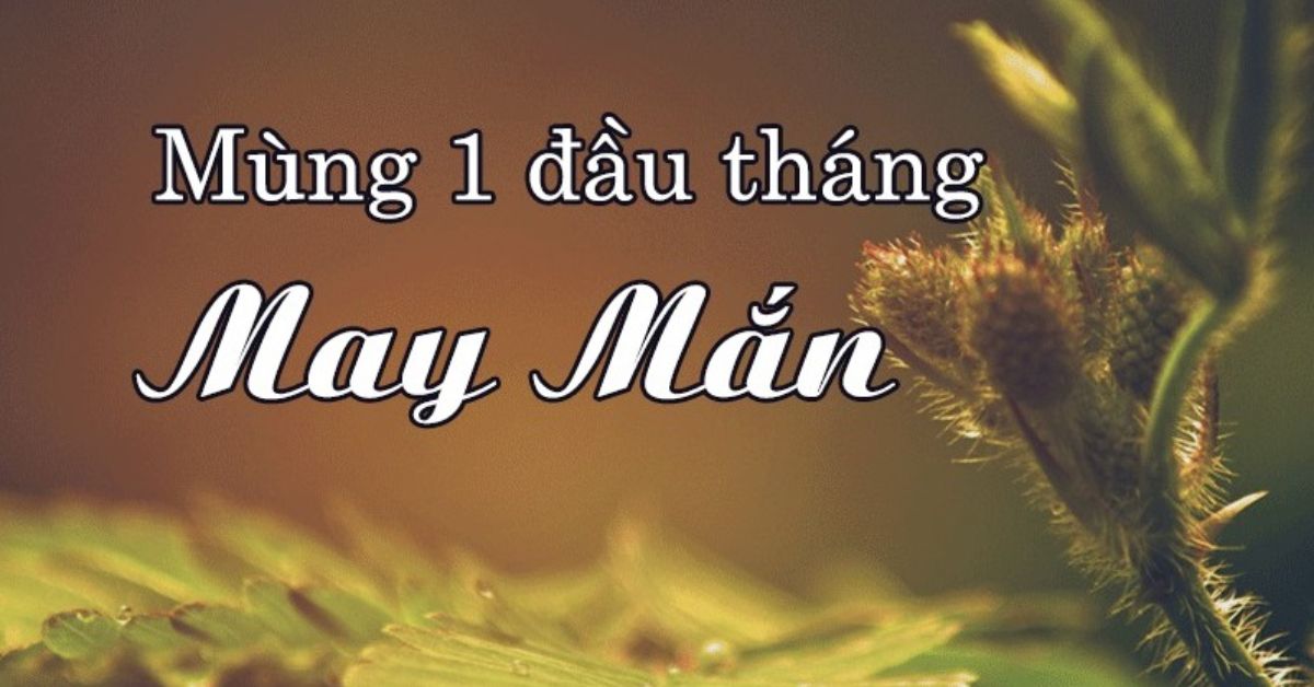 Những lời chúc mùng 1 đầu tháng may mắn ngắn gọn ý nghĩa