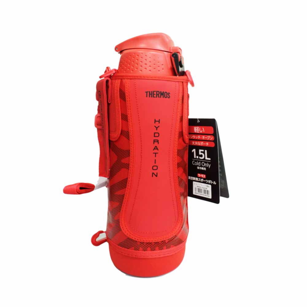 Bình nước giữ nhiệt Shamoshu 1.5L (màu đỏ)