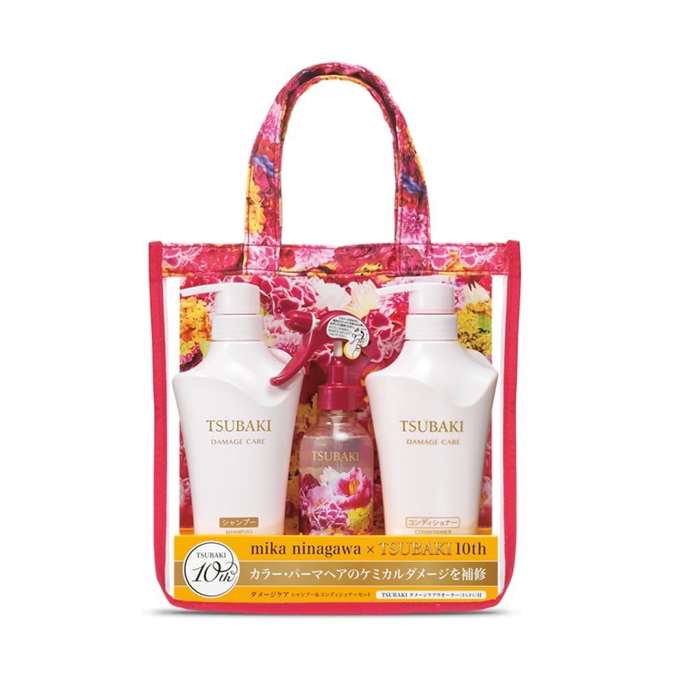 Bộ 3 dầu gội Shiseido Tsubaki Volume Touch (màu trắng)