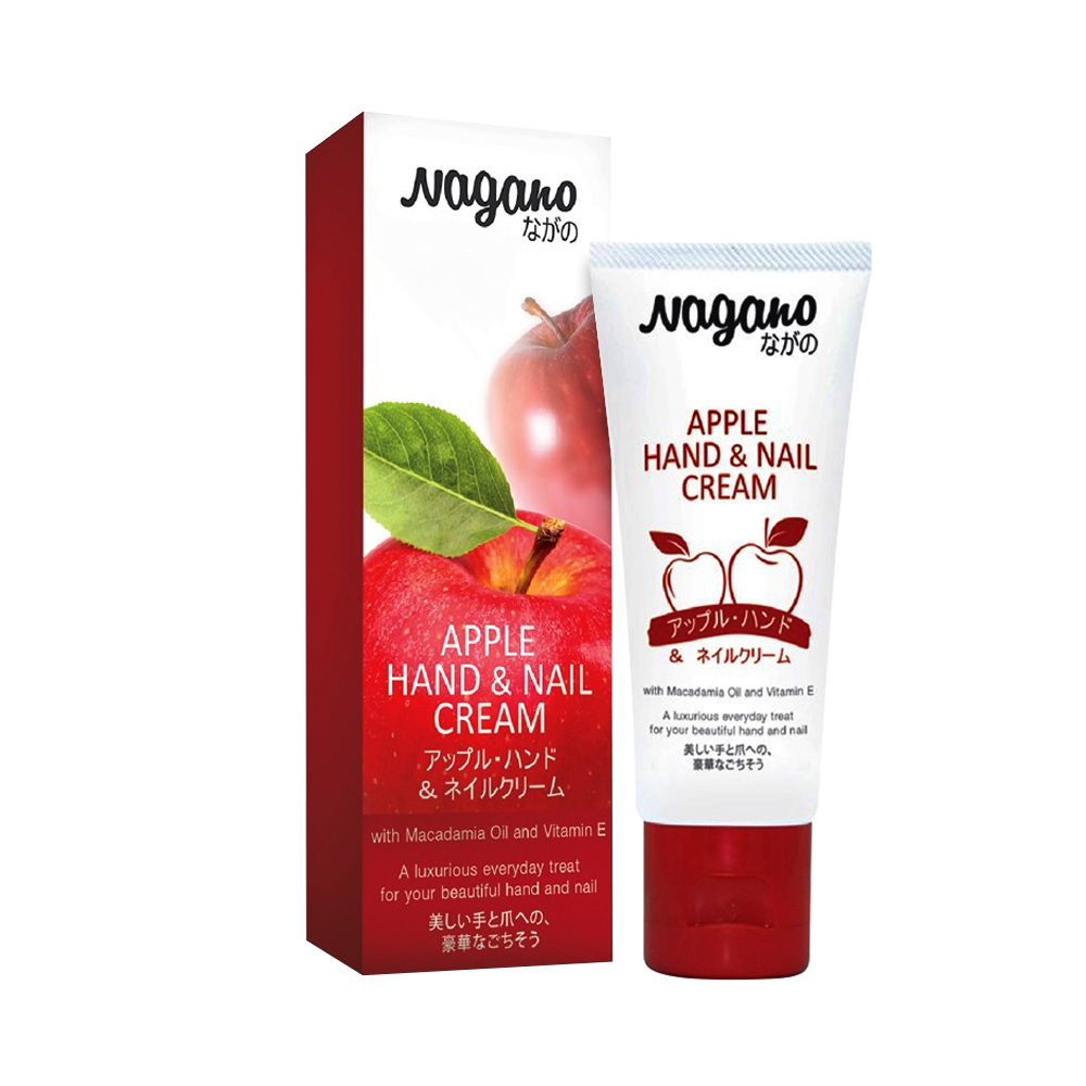 Kem dưỡng da tay và móng hương táo Nagano Hand & Nail Cream 60ml