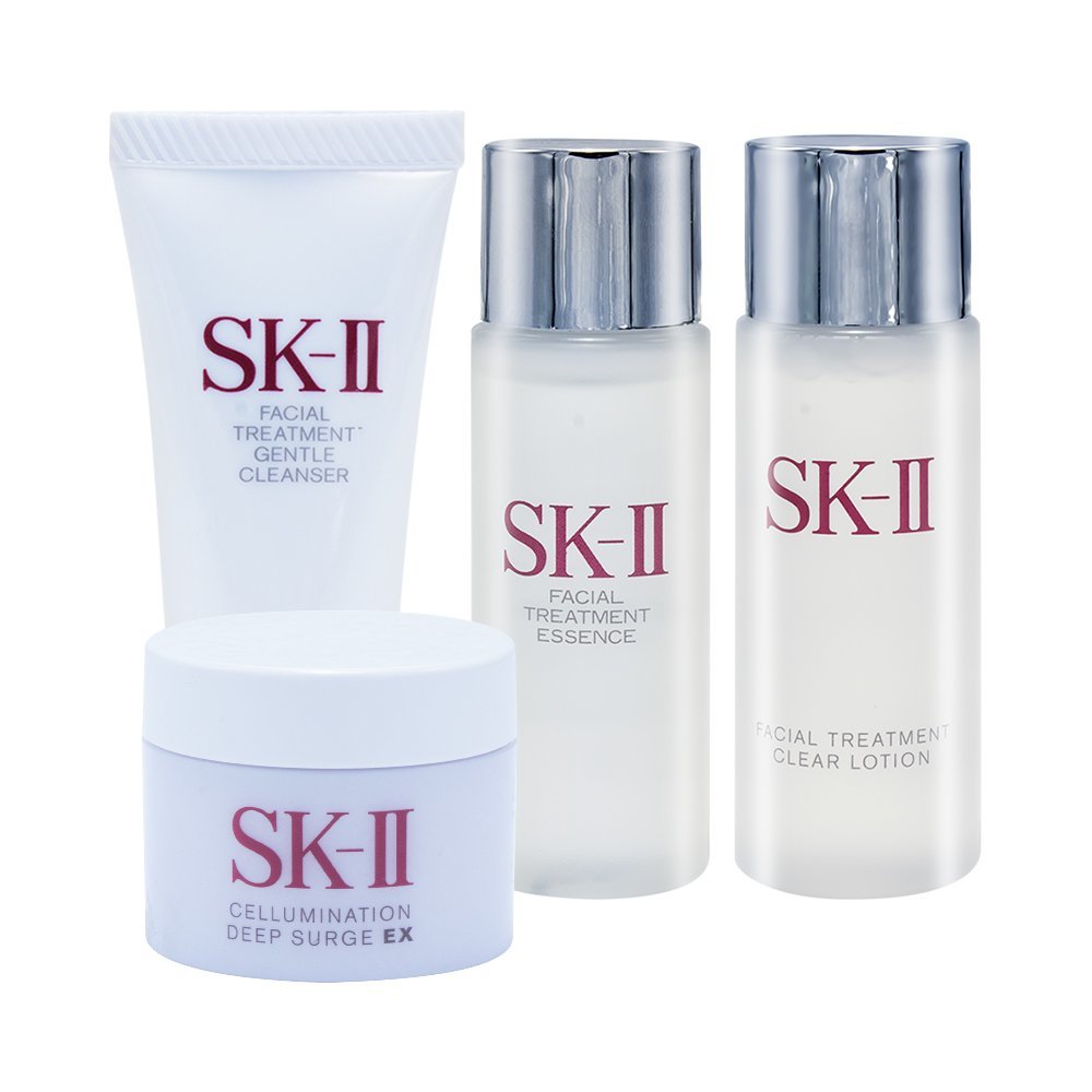 Bộ 4 sản phẩm dưỡng trắng da SK-II Mini