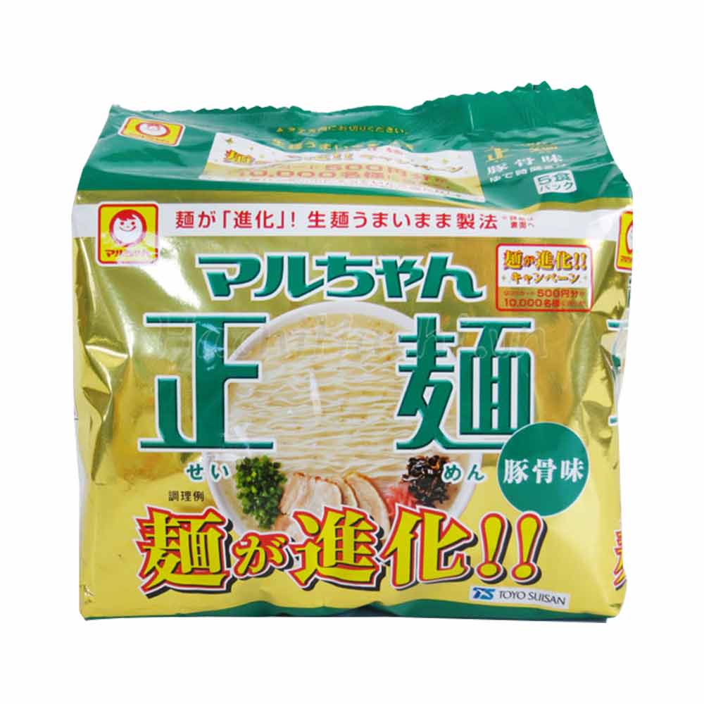 Mì không chiên Toyo Suisan Maruchan 5 gói (Vị xương hầm)