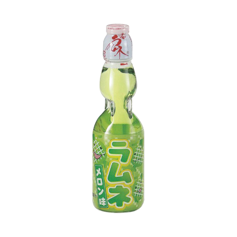 Soda hương dưa lưới Hata Kosen Ramune 200ml