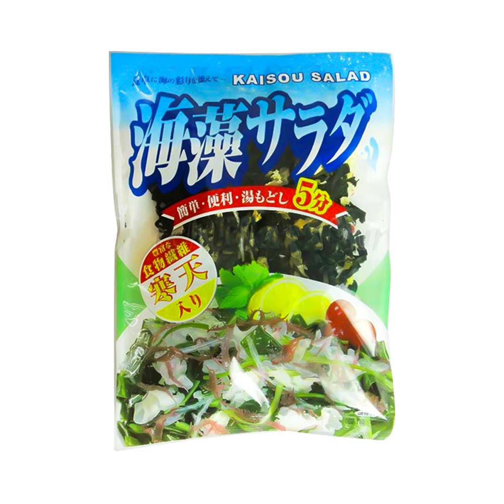 Rong biển hỗn hợp Sanko Wakame Kanten 75g