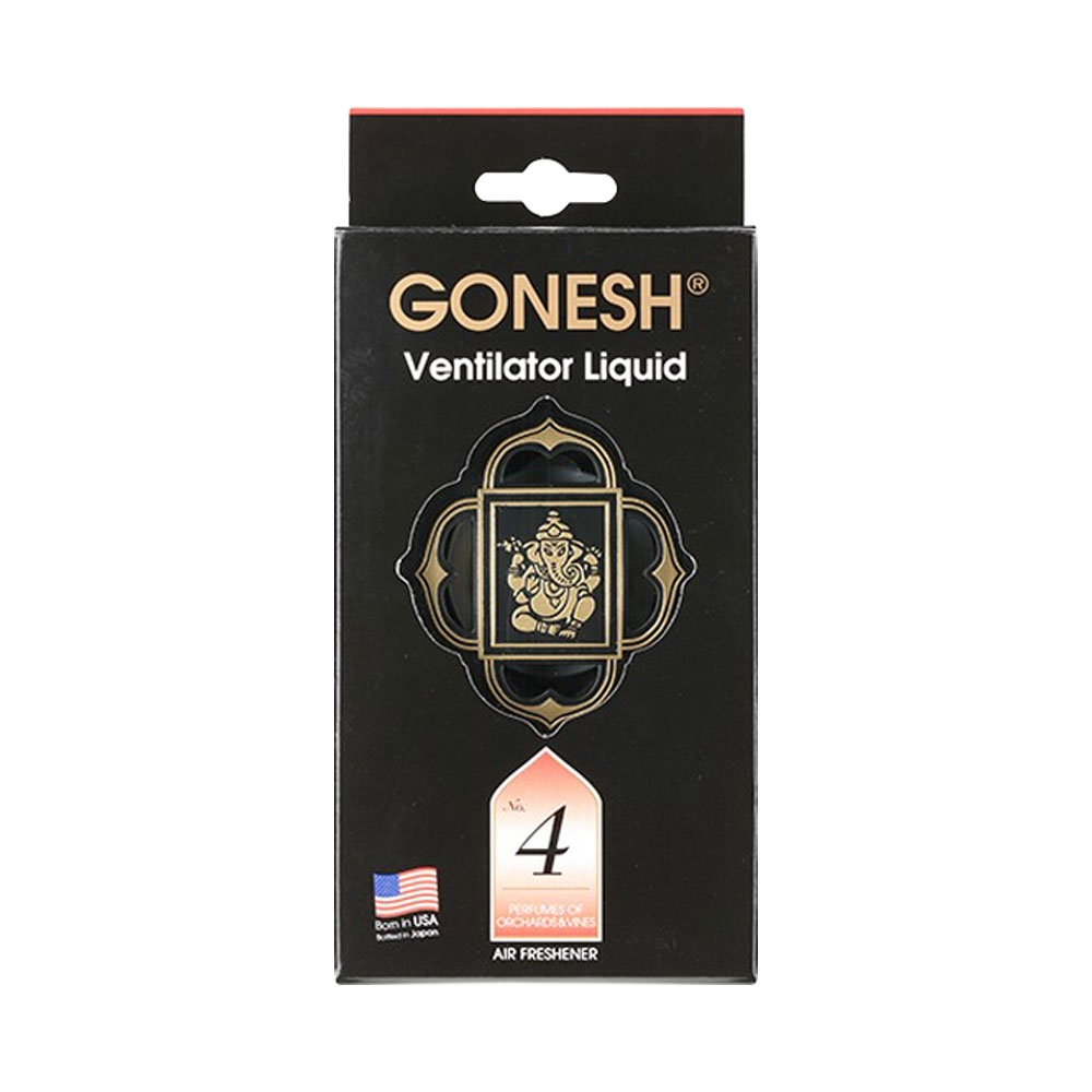Nước thơm làm mát thông gió xe ô tô Nippon Kodo Gonesh No.4 2.6ml (Hương đào và cherry)