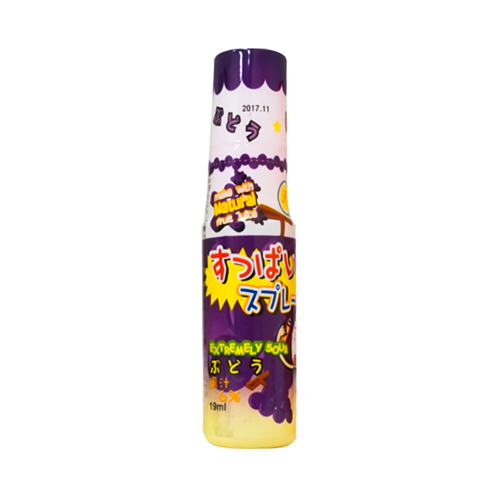 Kẹo siro dạng xịt vị nho Yaokin 19ml