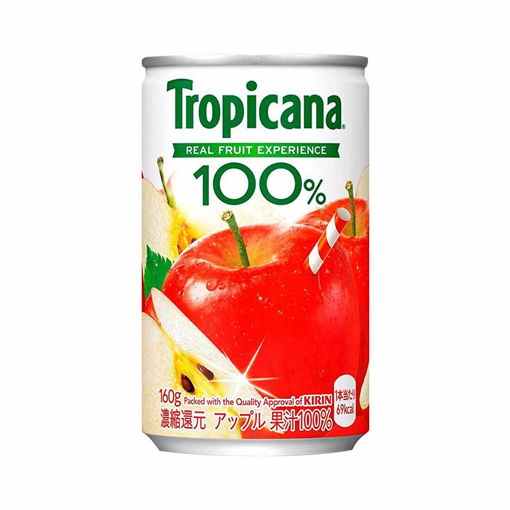 Nước ép táo Kirin Tropicana 100% Apple 160ml