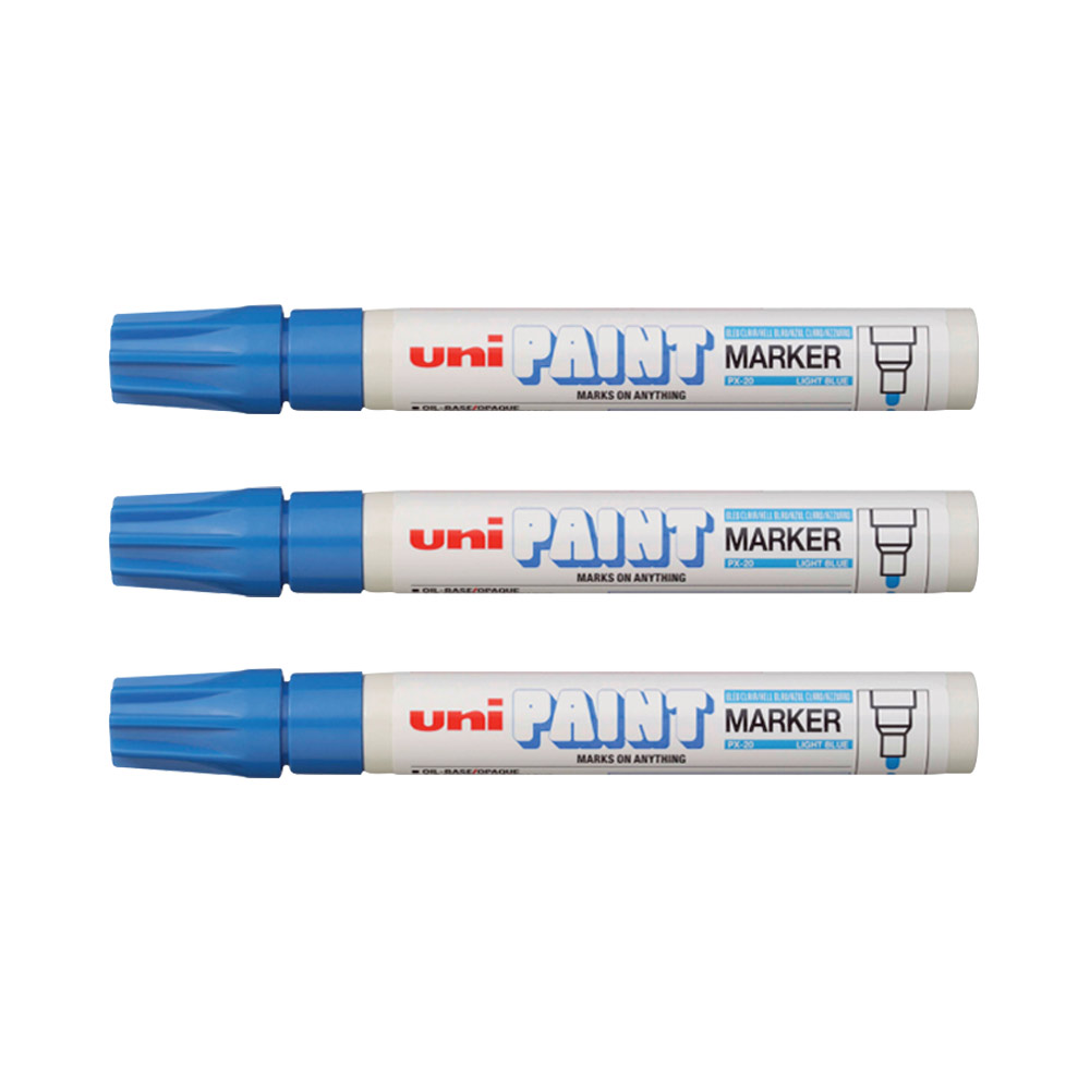 Combo 3 bút sơn nét lớn Uni Paint Marker  PX-20