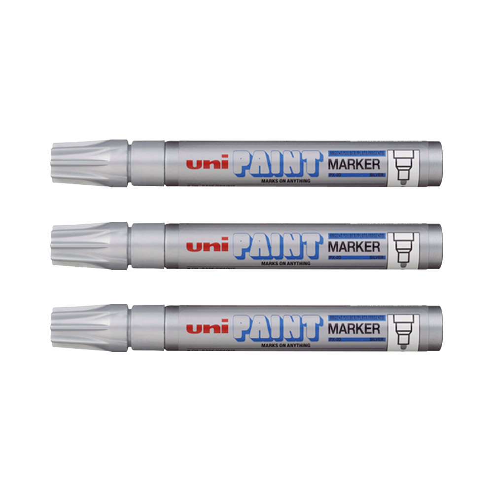 Combo 3 bút sơn nét lớn Uni Paint Marker  PX-20