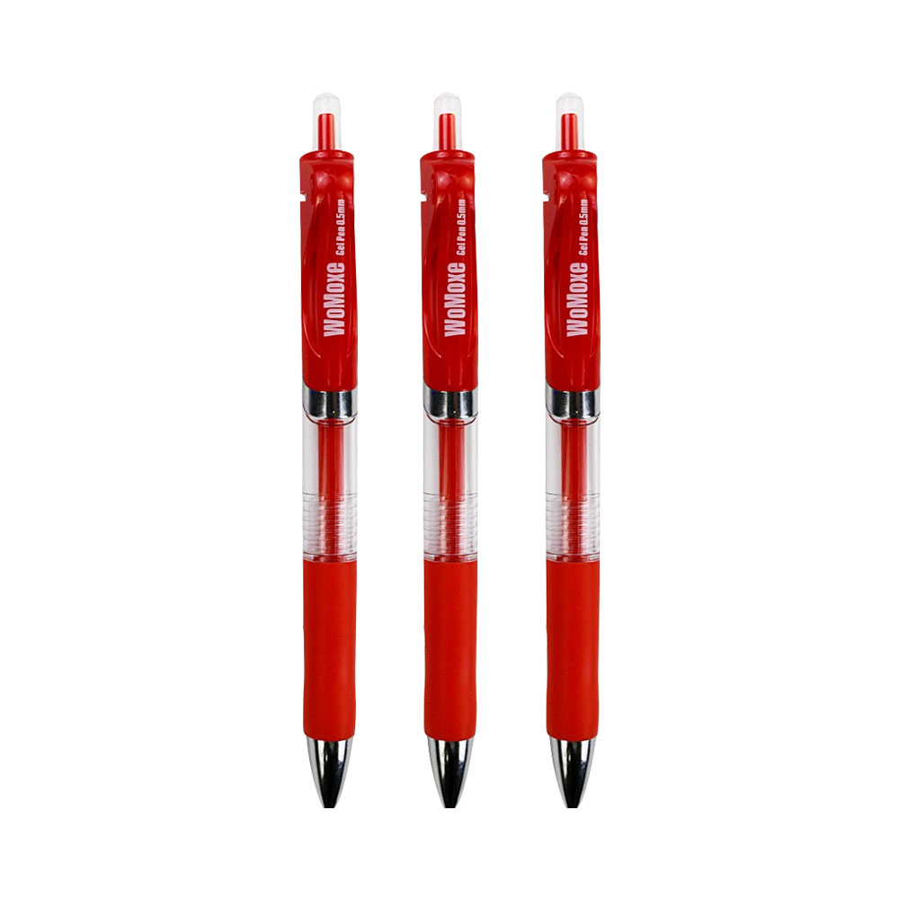 Combo 3 bút bi bấm Uni Lacknock Grip SN-101