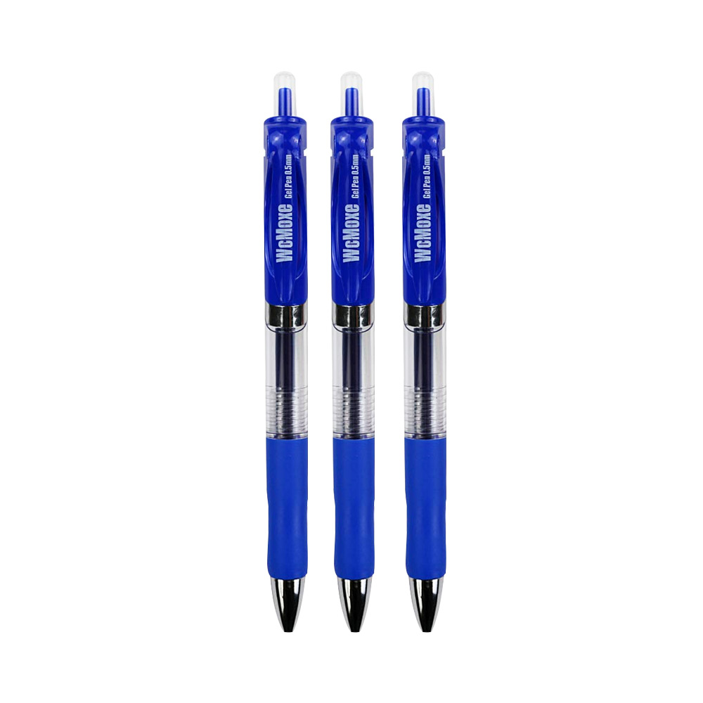 Combo 3 bút bi bấm Uni Lacknock Grip SN-101