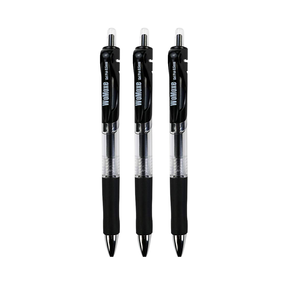 Combo 3 bút bi bấm Uni Lacknock Grip SN-101