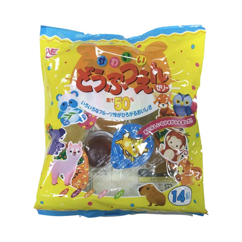 Thạch hoa quả Ace Bakery Zoo 14 cái