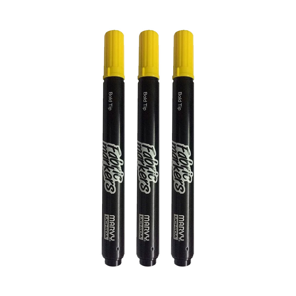 Combo 3 bút vẽ vải Marvy Uchida Fabric Markers 520