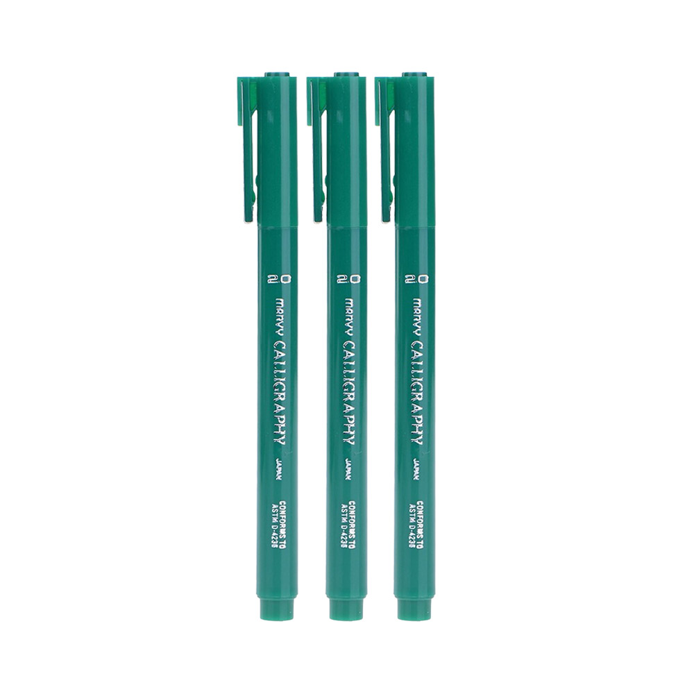 Combo 3 bút viết thư pháp Marvy Uchida Calligraphy 6020