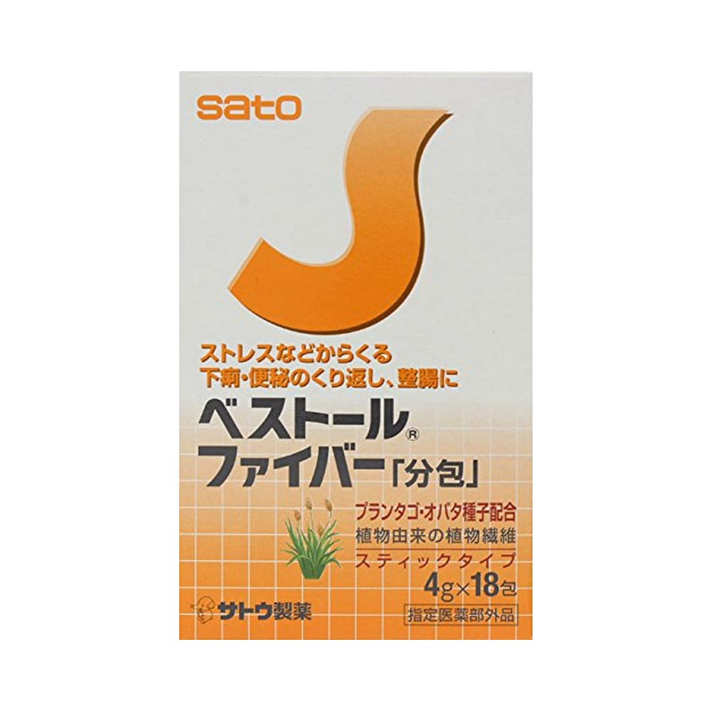 Bột uống nhuận tràng Sato Bestall Fiber 18 gói