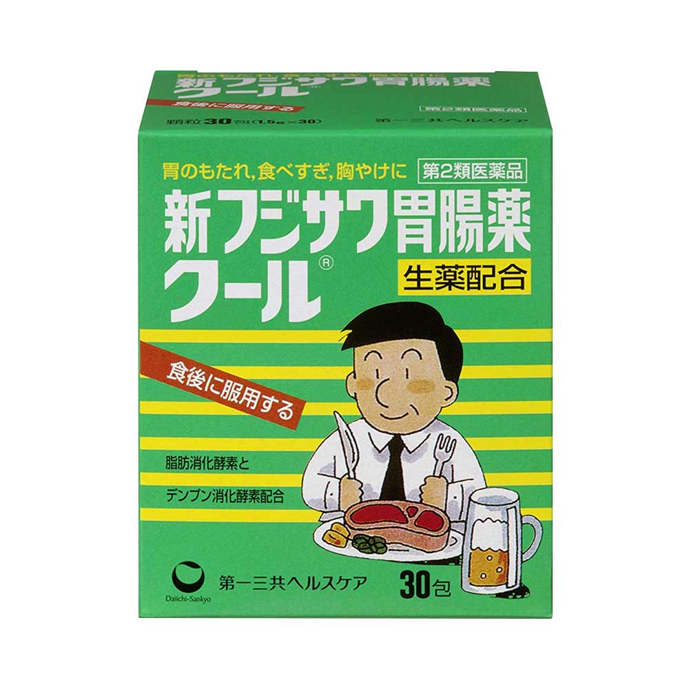 Bột uống hỗ trợ tiêu hóa Daiichi Sankyo New Fujisawa Cool 30 gói