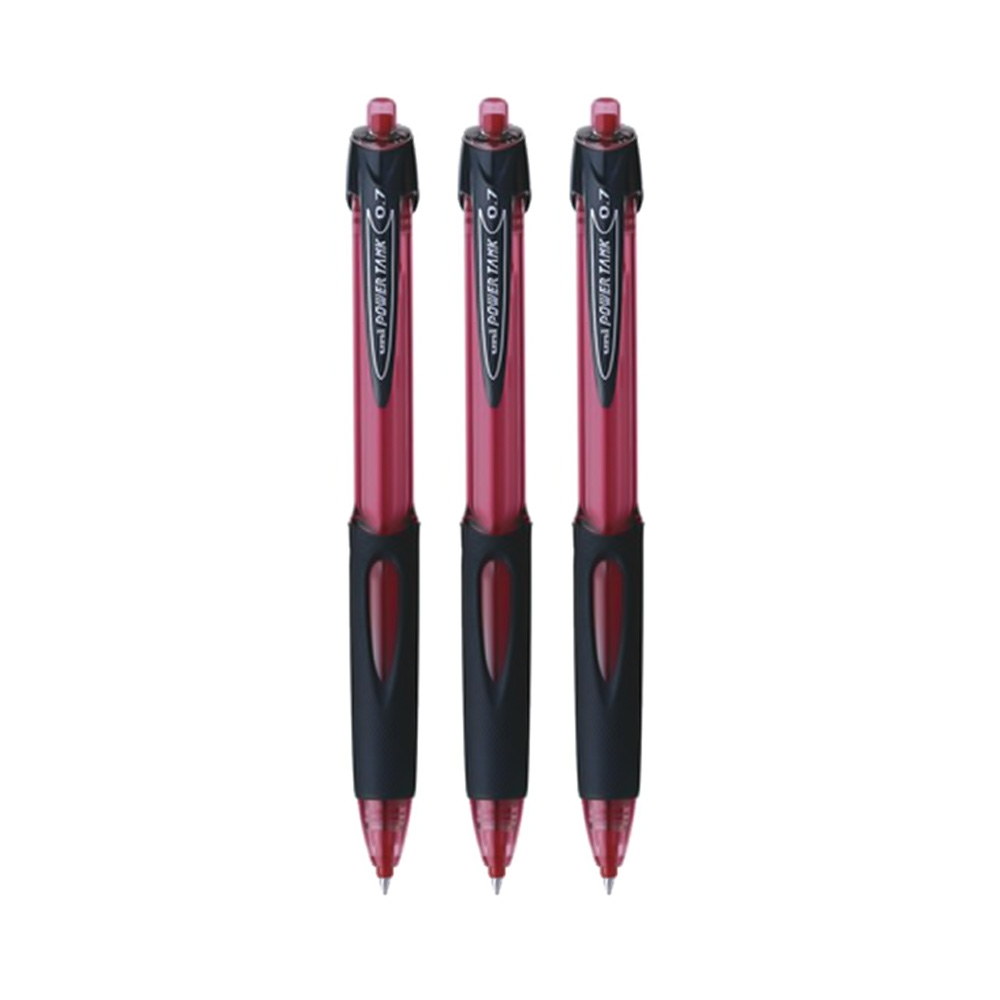 Combo 3 bút bi bấm Uni Power Tank SN-227 0.7mm