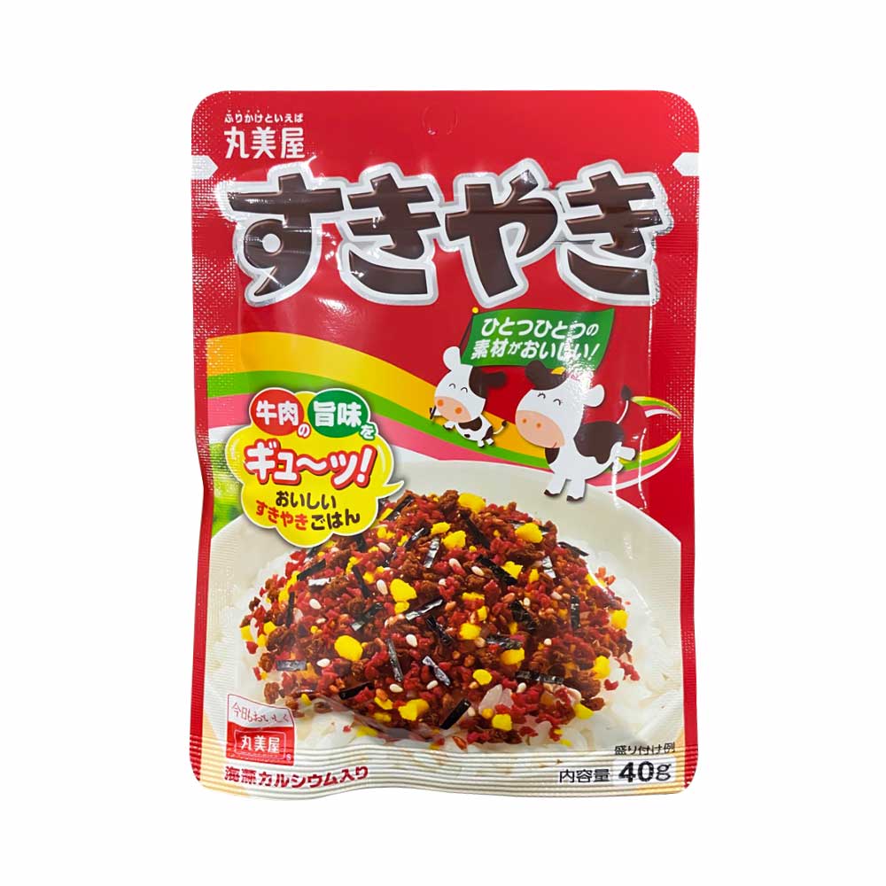 Gia vị rắc cơm thịt bò Marumiya Sukiyaki 40g