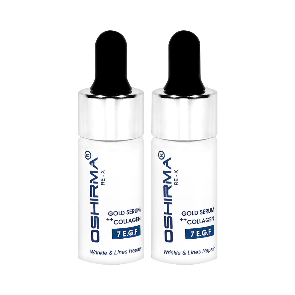 Combo 2 chai tinh chất vàng chống lão hoá Nano 24k Oshirma Re-X 12ml