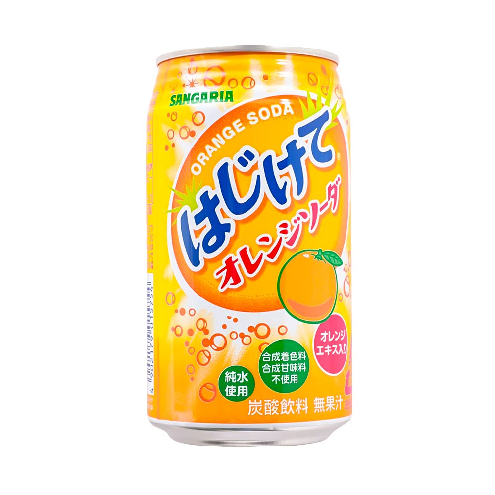 Nước soda Sangaria Hajikete 350g