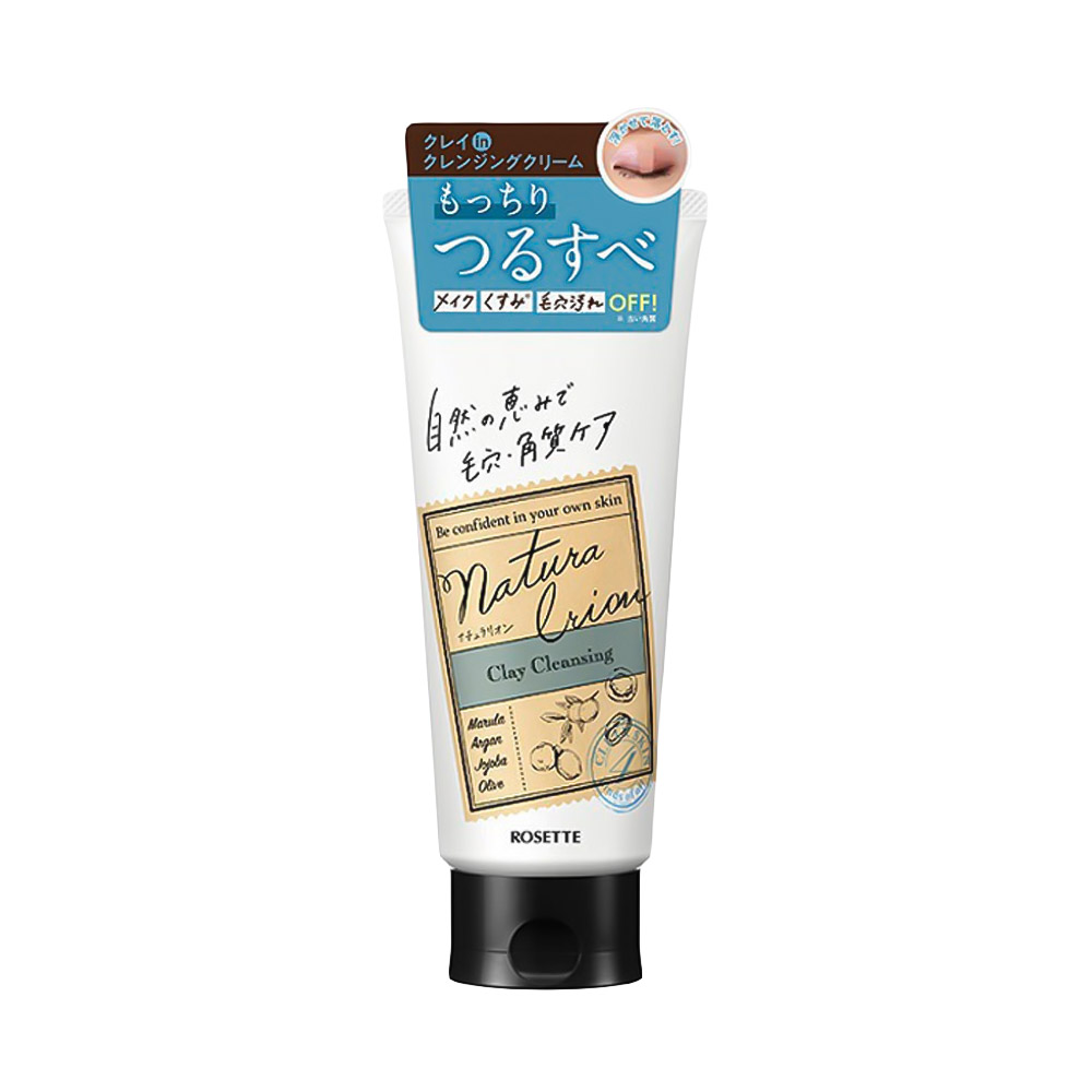 Kem tẩy trang đất sét trắng Rosette Naturalion Clay Cleansing 180g