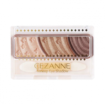 Phấn mắt Cezanne Toneup Eye Shadow 2.7g (Màu nâu tự nhiên 01)