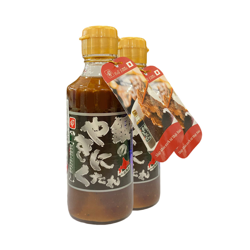 Combo 2 chai nước chấm thịt nướng Bell Foods Gin Dare 225g
