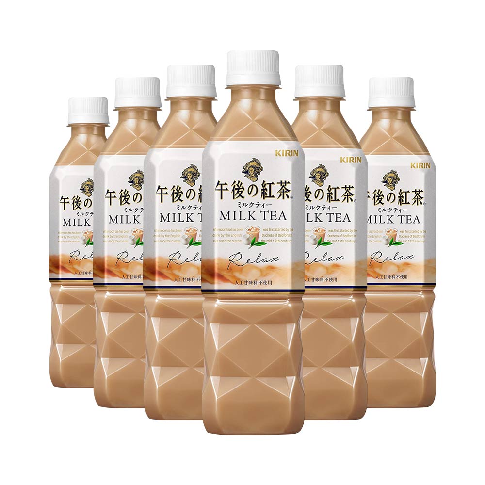 Combo 6 chai trà sữa Kirin Beverage 500ml