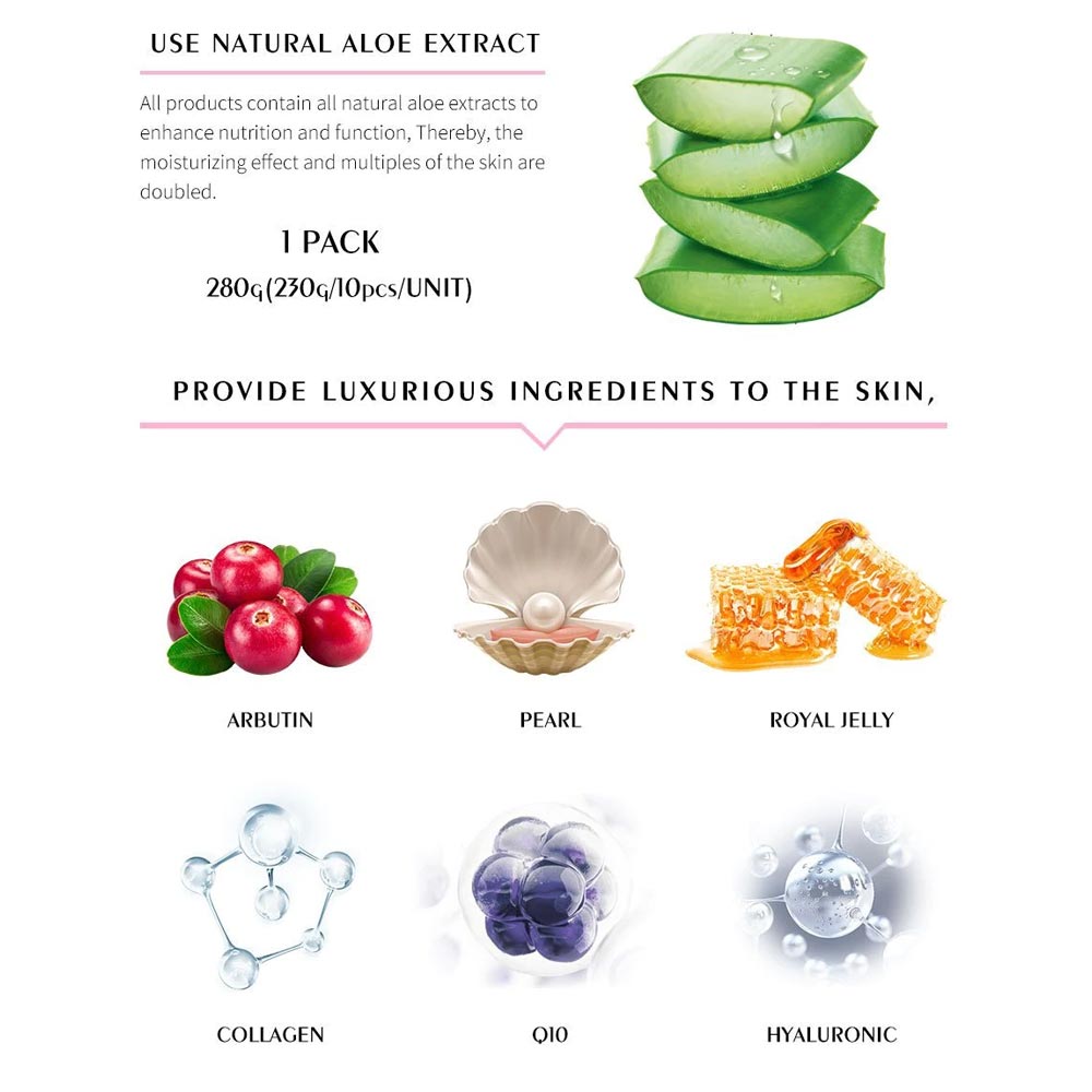 Mặt nạ Mitomo Hada Supplement Collagen Essence 10 miếng (Nội địa Nhật)