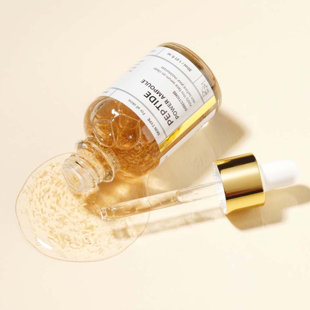 Tinh chất 24K làm sáng và săn chắc da B.O.M Peptide Power Ampoule 30ml