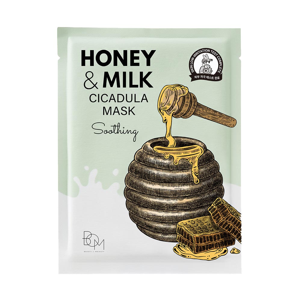 Mặt nạ cấp ẩm B.O.M Honey & Milk Hydrating Water Mask 25g