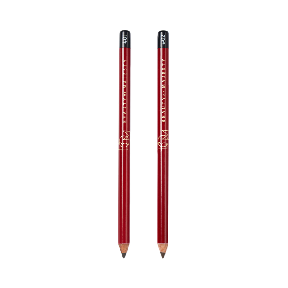 Chì kẻ mày sắc nét, lâu trôi B.O.M Basic Wood Brow Pencil 1g
