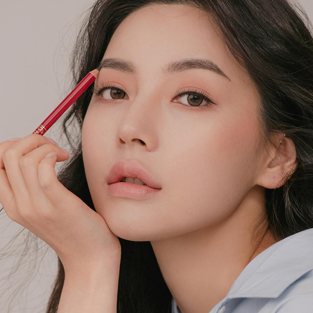 Chì kẻ mày sắc nét, lâu trôi B.O.M Basic Wood Brow Pencil 1g