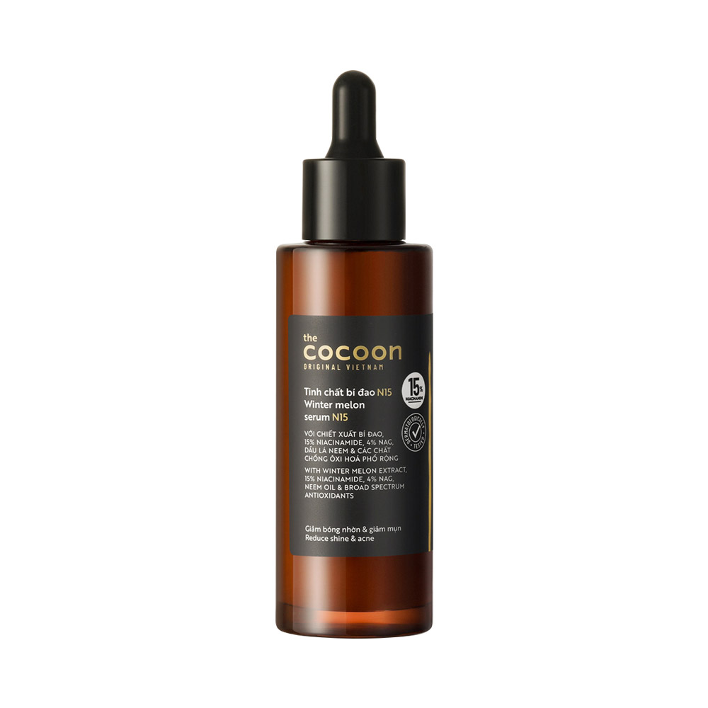 Tinh chất bí đao giảm mụn mờ thâm N15 Cocoon Winter Melon Serum N15 70ml