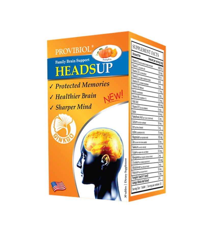Viên uống bổ não Provibiol Headsup
