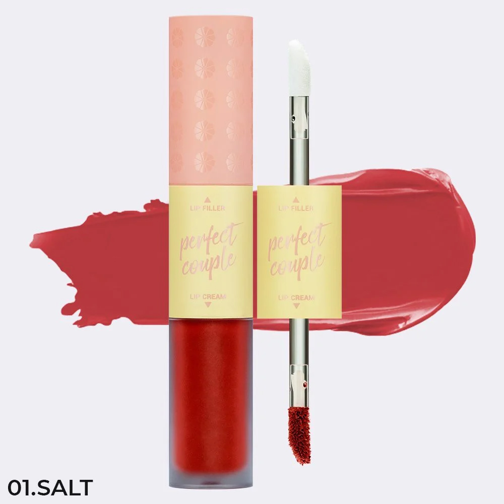 Son lì 2 đầu mịn mượt lâu trôi Lemonade Perfect Couple Lip Version 2 7.5g