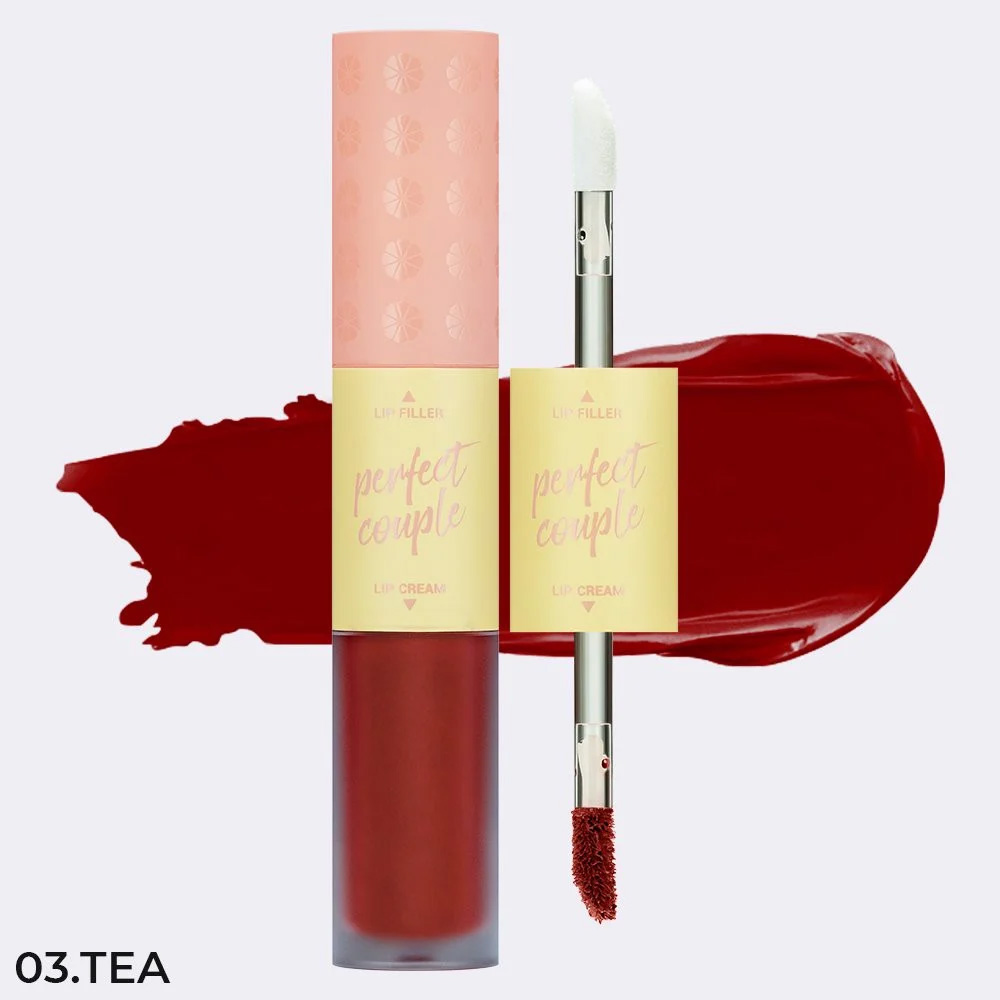 Son lì 2 đầu mịn mượt lâu trôi Lemonade Perfect Couple Lip Version 2 7.5g