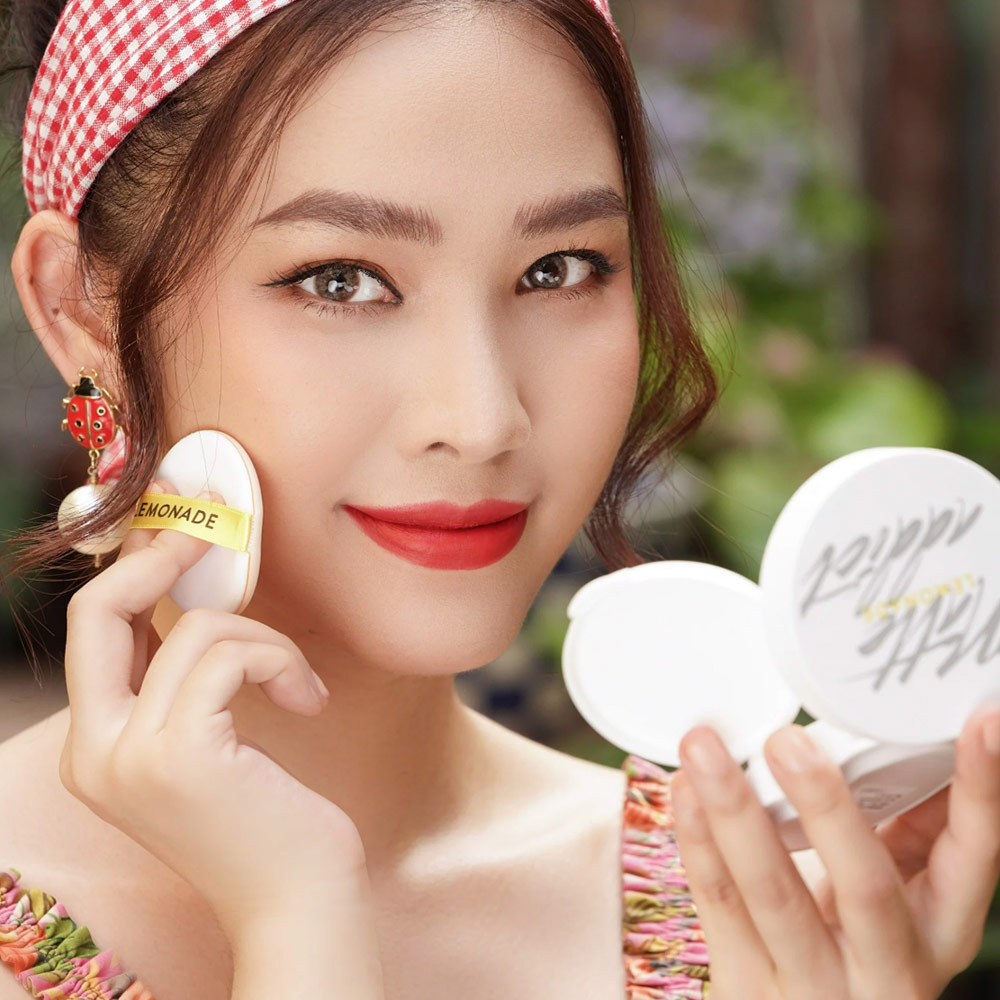 Phấn nước kiềm dầu, che phủ tốt Lemonade Matte Addict Dual Cushion SPF 50+/ PA+++ 16g