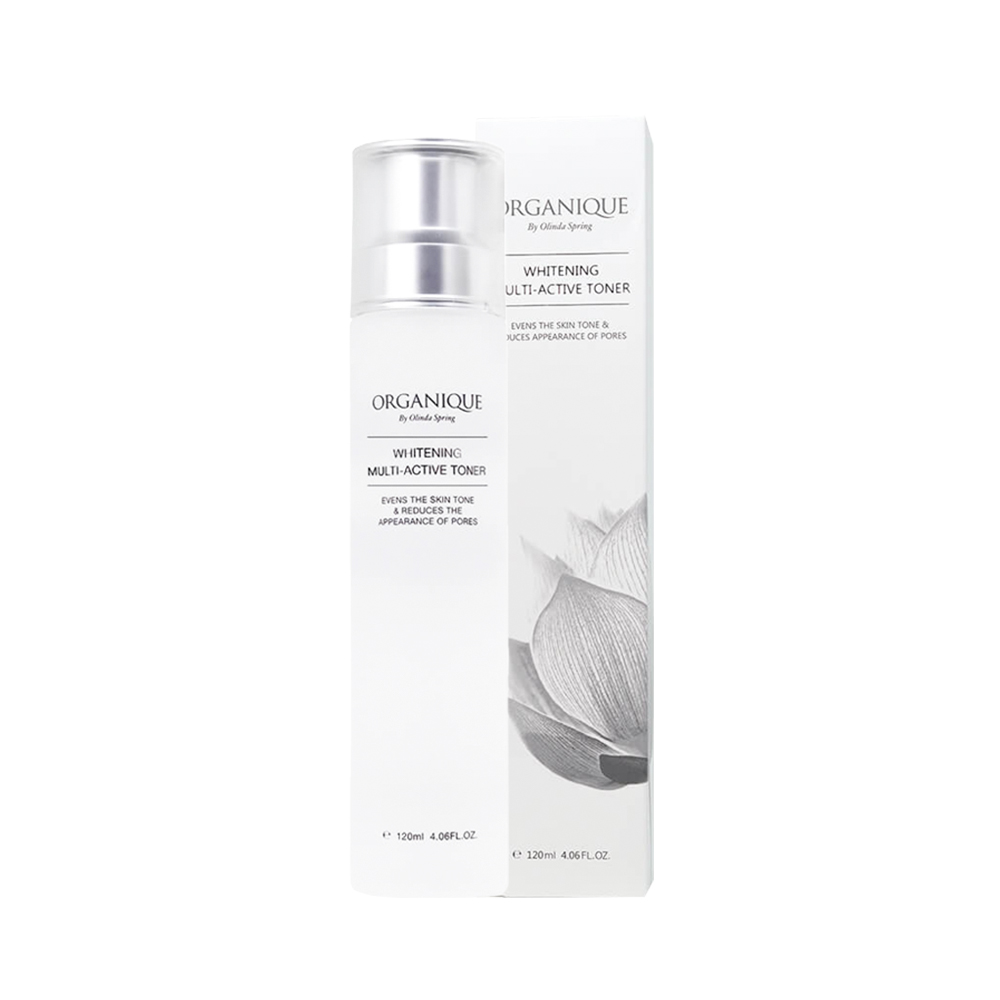 Nước cân bằng dưỡng trắng Organique Whitening Multi-Active Toner 120ml