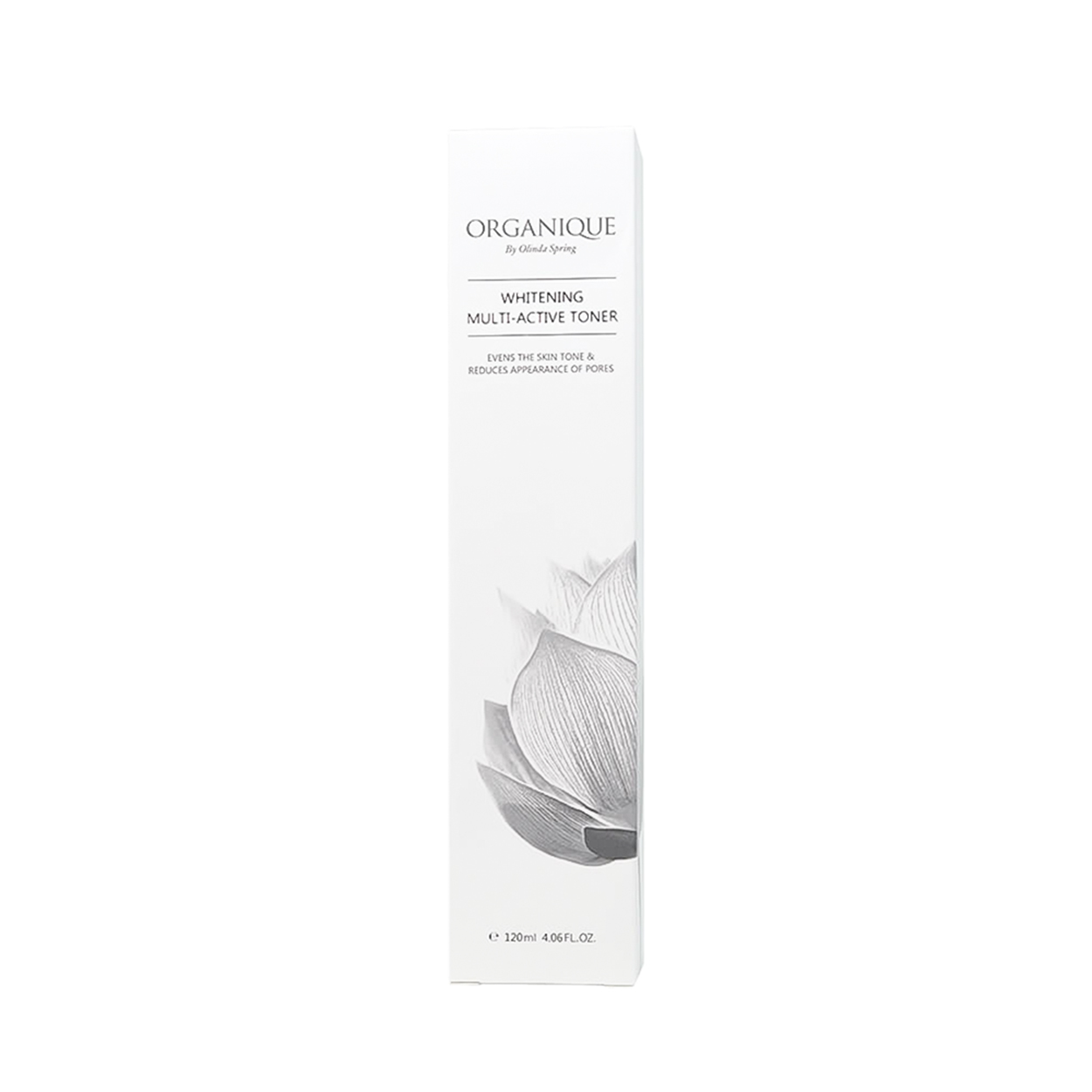 Nước cân bằng dưỡng trắng Organique Whitening Multi-Active Toner 120ml