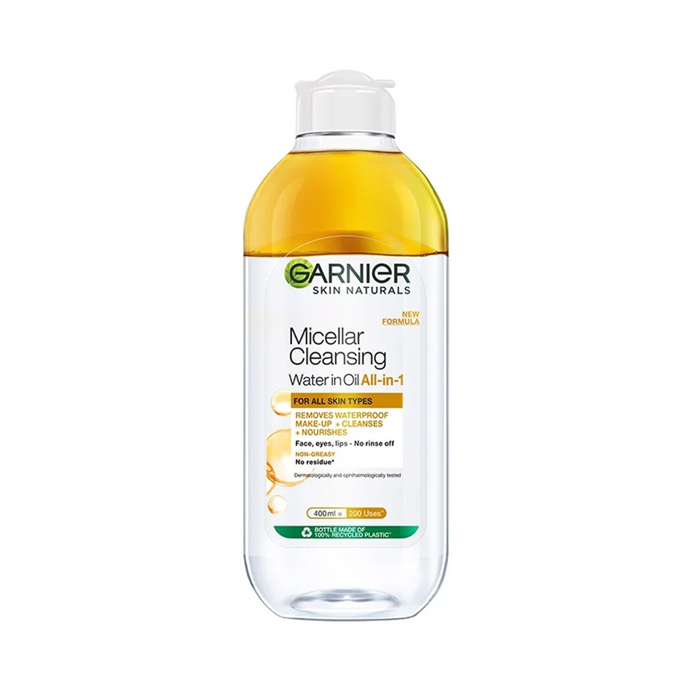 Nước Tẩy Trang Làm Sạch Sâu Garnier Micellar Oil Infused Cleansing Water 400ml