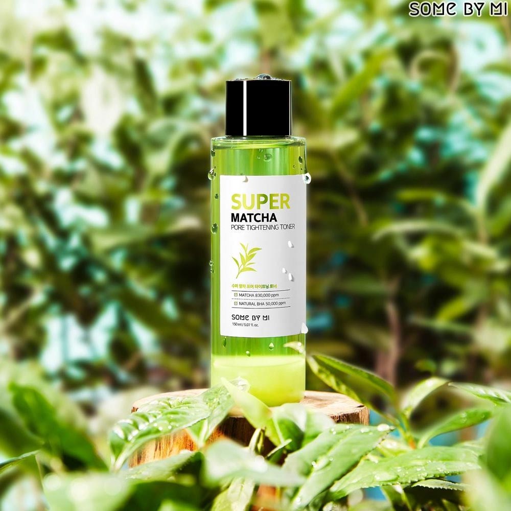 Nước hoa hồng thu nhỏ lỗ chân lông Some By Mi Super Matcha Pore Tightening Toner 150ml (IP04)