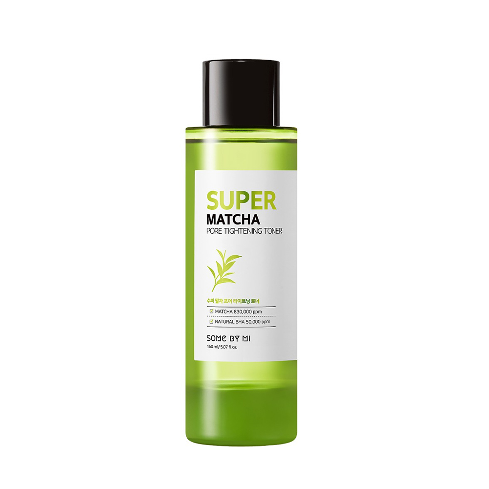 Nước hoa hồng thu nhỏ lỗ chân lông Some By Mi Super Matcha Pore Tightening Toner 150ml (IP04)