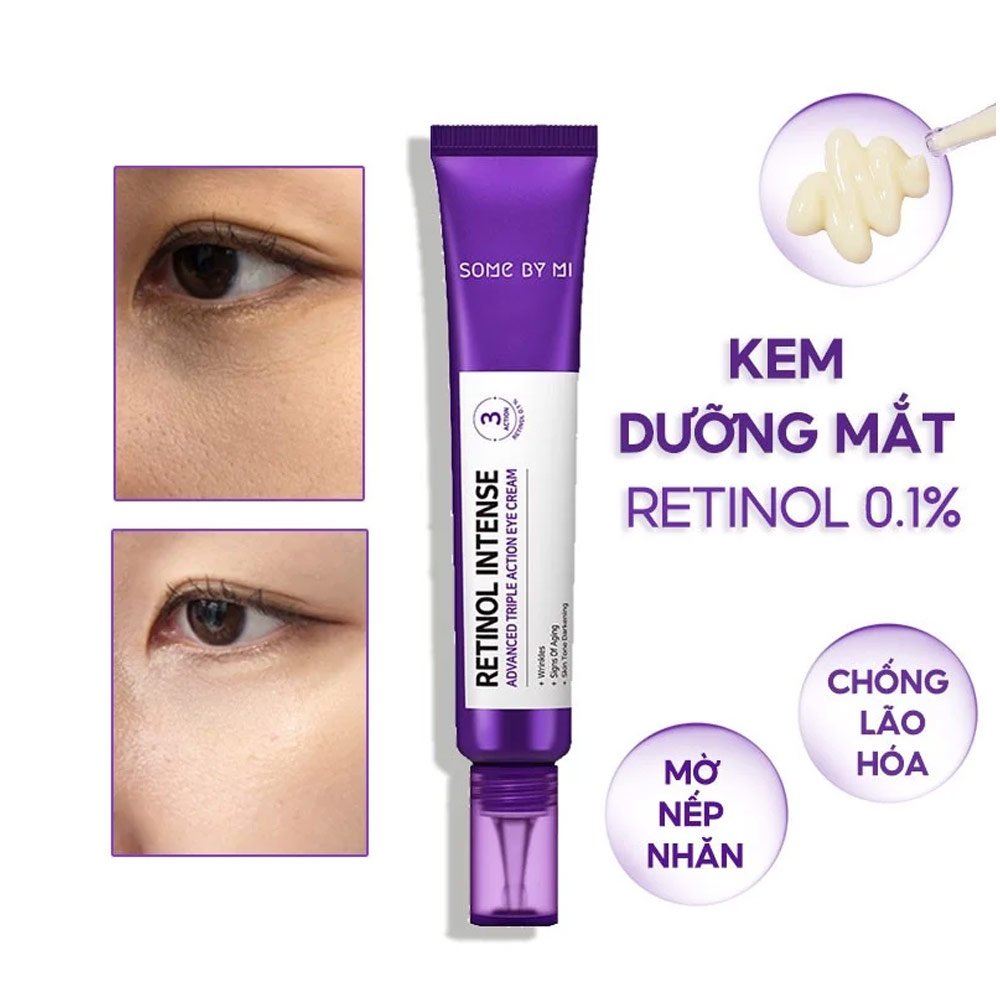 Kem dưỡng mắt Some By Mi Retinol Intense Advanced Triple Action Eye Cream 30ml