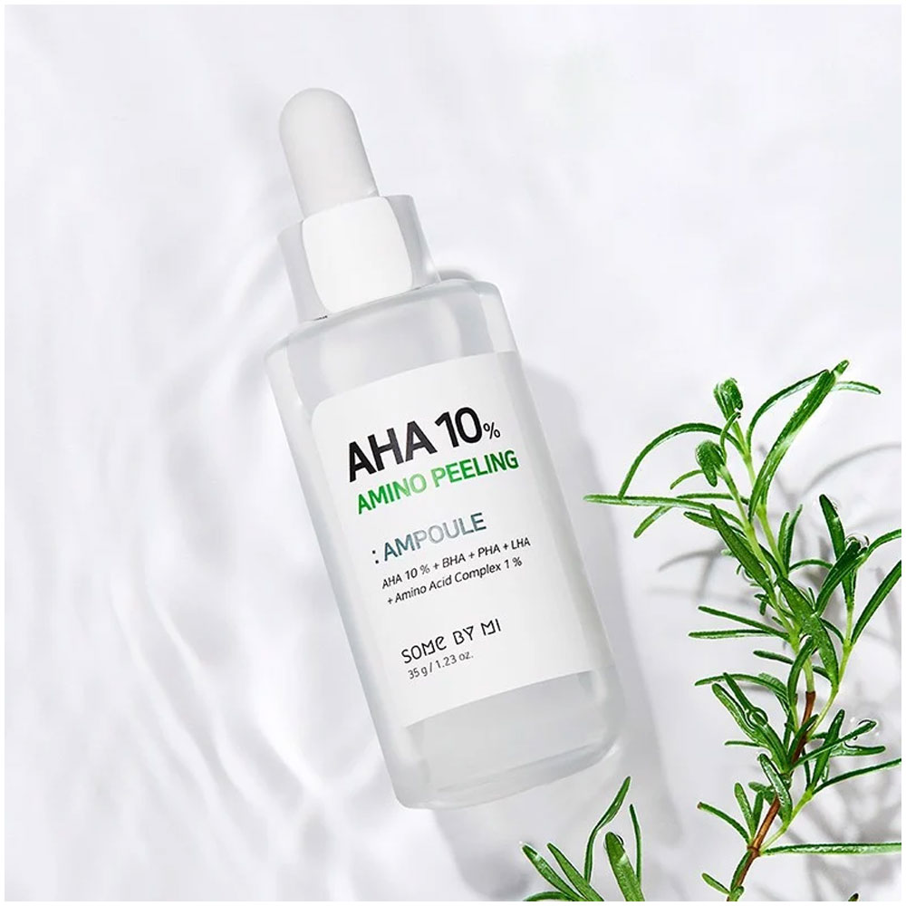 Tinh chất tẩy tế bào chết, làm sáng da AHA 10% Some By Mi Amino Peeling Ampoule 35g