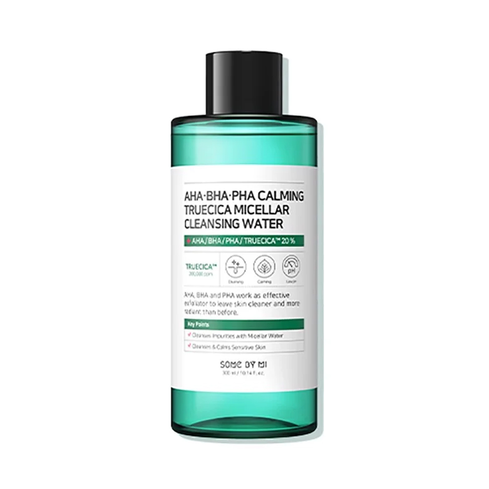 Nước tẩy trang dịu nhẹ Some By Mi AHA-BHA-PHA Calming Truecica Micellar Cleansing Water 300ml