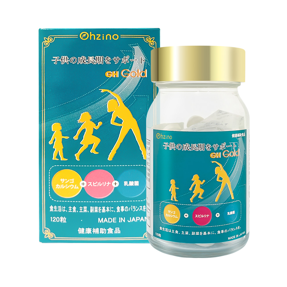 Khuyến mãi Viên uống hỗ trợ tăng chiều cao GH Gold Nhật Bản 120 viên