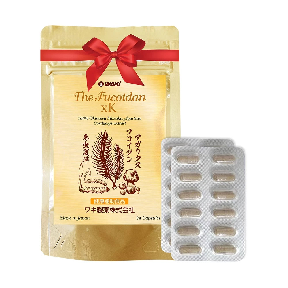 Khuyến mãi viên uống the fuicoidan XK hỗ trợ điều trị ung thư 24 viên
