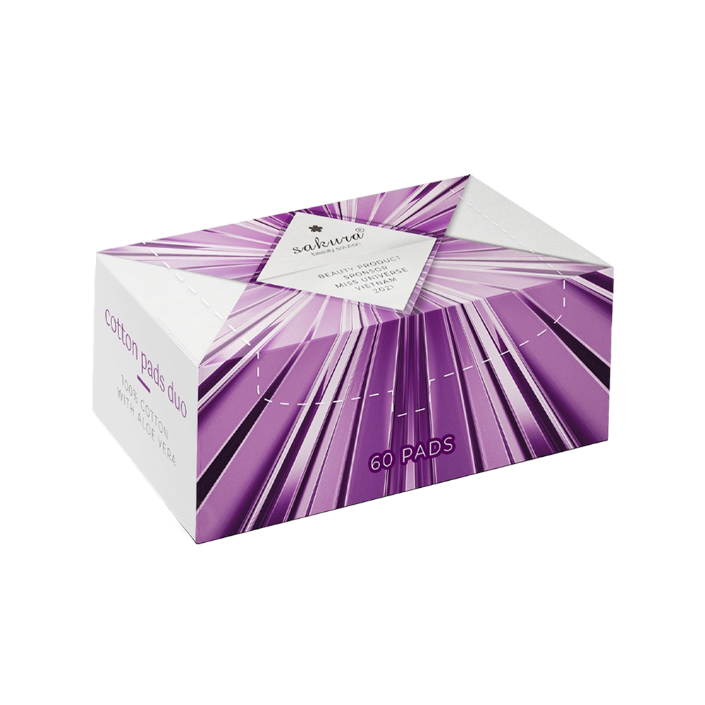 Bông tẩy trang Sakura 60 miếng